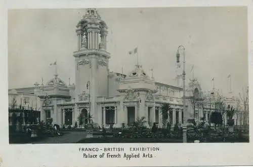 PC63845 Palast der französischen angewandten Kunst. Franco British Exhibition. E. Alexander