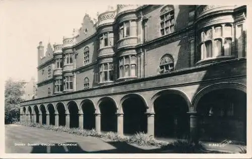 PC67155 Sidney Sussex College. Cambridge. Walter Scott. RP