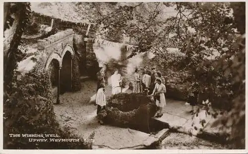 PC67022 Der Wunschbrunnen. Upwey Weymouth. 1949