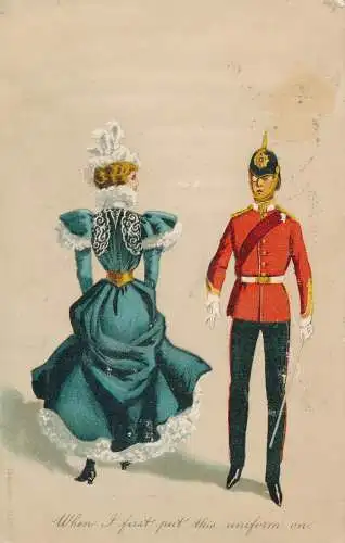 PC63900 Als ich diese Uniform zum ersten Mal anzog. 1905