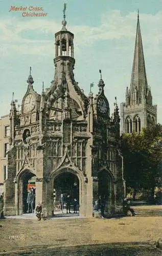 PC64842 Marktkreuz. Chichester. Valentinstag