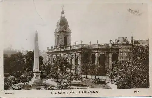 PC64942 Die Kathedrale. Birmingham. Lilywhite. RP