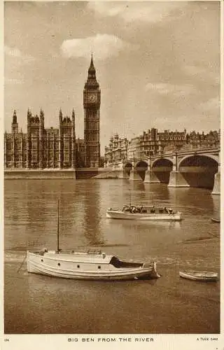 PC64952 Big Ben vom Fluss. Tuck