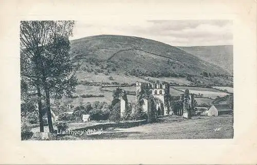 PC65053 Llanthony Abbey. Grant. V. und S