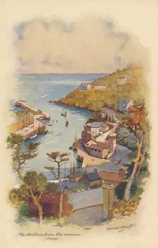 PC67346 Der Hafen aus dem Gemeinsamen. Looe. Ein Vivian Mansell