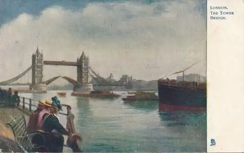 PC67302 London. Die Turmbrücke. Tuck. Öle. Nr. 770. 1904