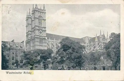 PC68156 Westminster Abbey. 1906