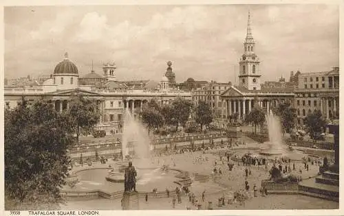 PC67766 Trafalgar Square. London. Harvey Barton. Nr. 39558