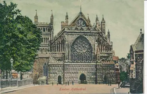 PC68951 Kathedrale von Exeter. 1904