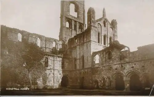 PC67436 Kirkstall Abbey. Photochrom