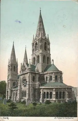 PC67253 Kork. St. Finbarrs Kathedrale. W. Lawrence. 1905