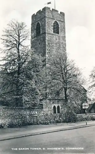 PC67492 Der Sächsische Turm. S. Andrews. Corbridge. Rex Malden. RP