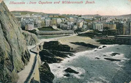 PC68942 Ilfracombe von Capstone und Wildersmouth Beach