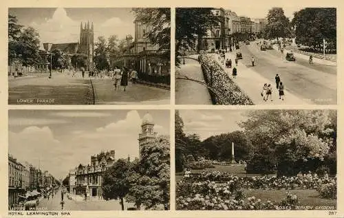 PC67832 Royal Leamington Spa. Multi-View. H. und J. Busst. Nr. 287. 1952