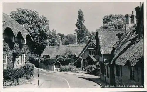 PC68033 Das alte Dorf. Shanklin. I.W. Nigh. RP. 1959