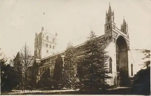 PC69103 Tewkesbury Abbey. 1927