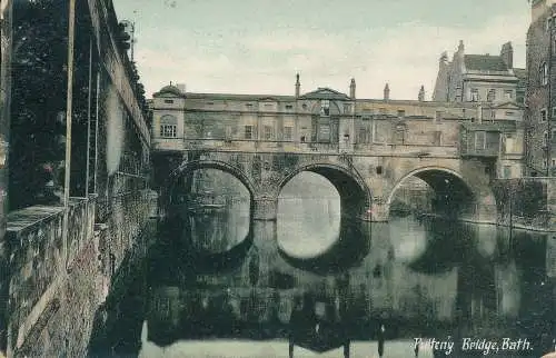 PC67864 Pulteney Bridge. Bad. K. und K.Nr. 705. 1906