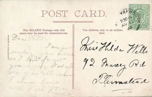 PC68192 in Borrowdale. Valentinstag. 1905