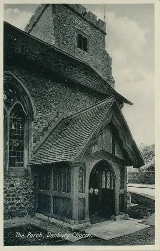 PC67697 Die Veranda. Danbury Kirche