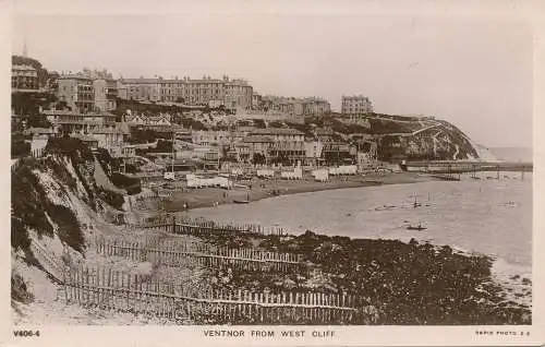 PC70971 Ventnor von West Cliff. Schnell