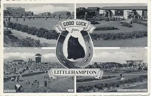 PC69104 Viel Glück von Littlehampton. Multi-View. 1960