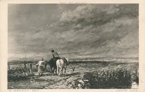 PC69059 A Breezy Day. David Cox