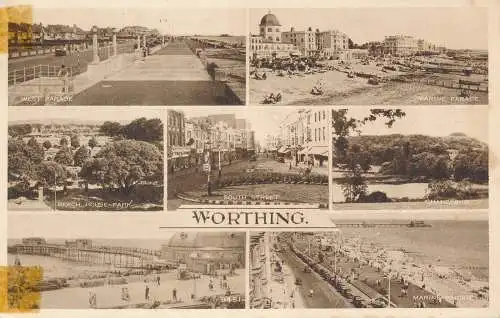 PC69687 Worthing. Multi-View. S. und E. Norman. 1956