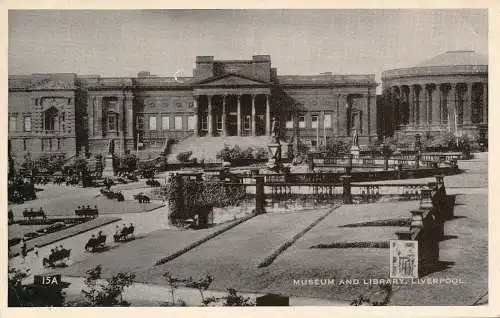 PC67813 Museum und Bibliothek. Liverpool