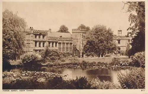 PC67626 Forde Abbey. In der Nähe von Chard. Dearden und Wade. Sunny South. 1961