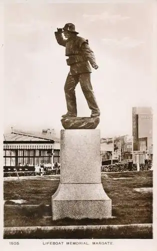 PC69378 Rettungsboot Memorial. Margate. C. Richter. Nr. 1805. RP