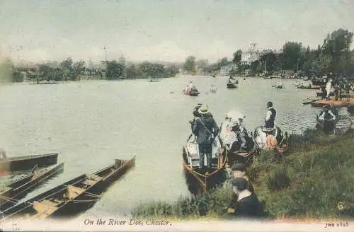 PC69303 Am Fluss Dee. Chester. JWS 2525. 1904