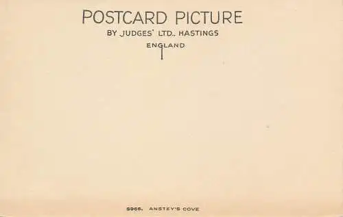 PC69075 Ansteys Cove. Judges Ltd. Nr. S.966