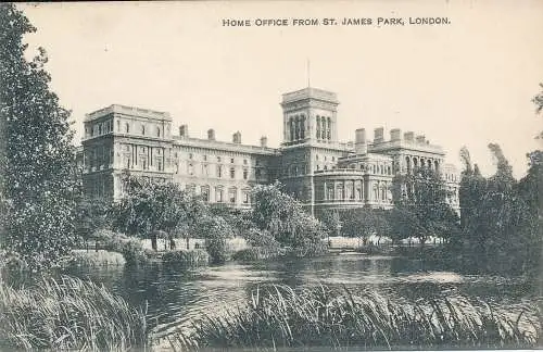 PC67779 Home Office aus St. James Park. London. Wilbro