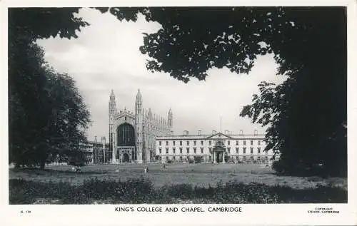 PC69803 Kings College und Kapelle. Cambridge. Stearn. RP