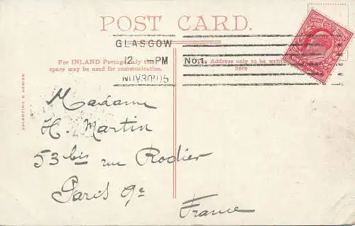 PC69457 Kommunale Gebäude. Glasgow. Valentinstag. 1905