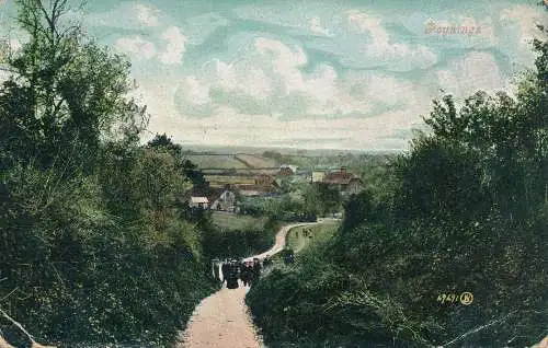 PC68271 Poynings. Valentinstag. 1907