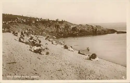 PC71347 Cold Knap Point. Barry. RP. 1930