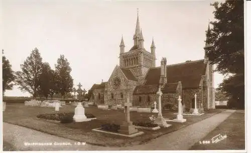 PC71523 Whippingham Church. I.O.W. Walter Scott. RP