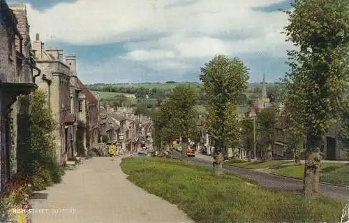 PC70863 High Street. Burford. Lachs. Nr. 1904c