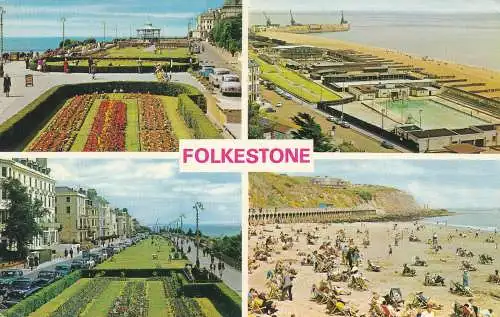 PC70893 Folkestone. Multi-View. Nr. PLC4158. 1968