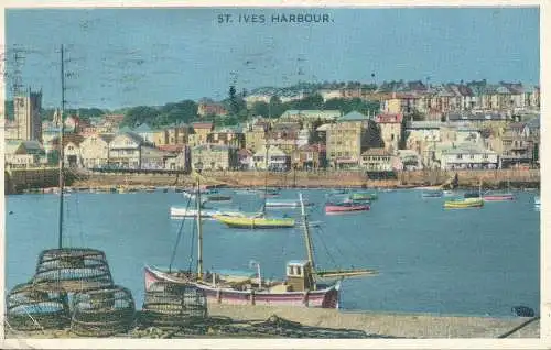 PC71019 Hafen von St. Ives. Dennis. 1961