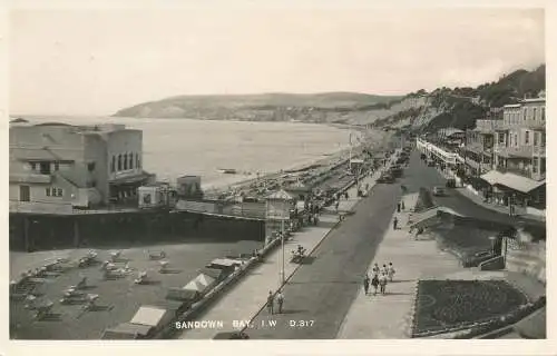 PC70226 Sandown Bay. I.W.G. Dean. Die Bucht. 1954