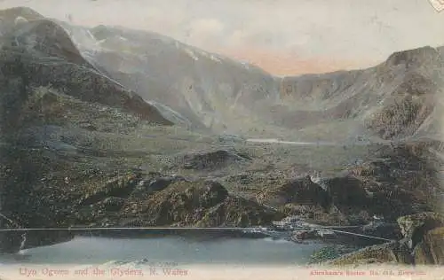 PC71643 Llyn Ogwen and the Glyders. N. Wales. Abraham. Nr. 514