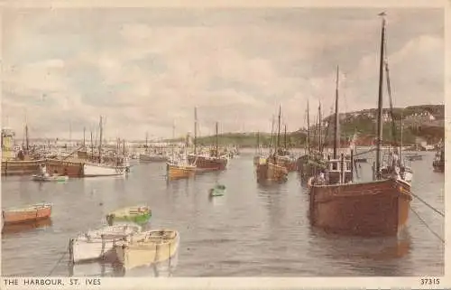 PC67820 Der Hafen. St. Ives. Sweetman. Solograph. Nr. 37315. 1949