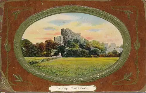 PC68351 The Keep. Cardiff Castle. Philco