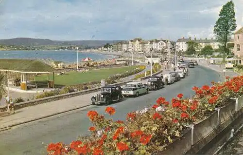 PC70888 Die Esplanade. Exmouth. Nr. PT1168. 1966