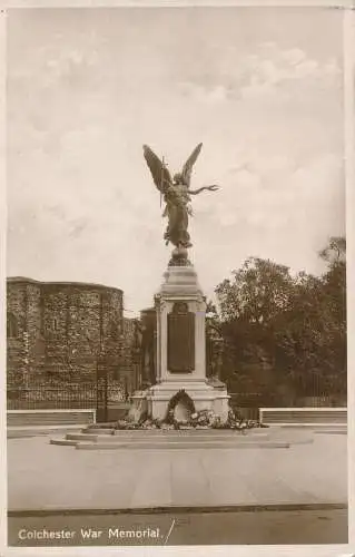 PC67628 Colchester War Memorial. RP. 1929