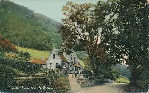 PC71906 Trefriw Wells. Nordwales. 1907