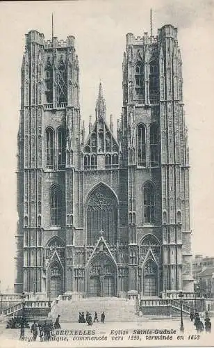 PC71270 Brüssel. Kirche Sainte Gudule. Henri Georges