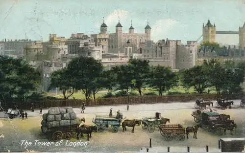 PC69580 Der Tower of London. Gordon Smith. 1906